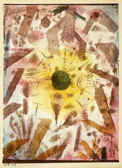 Eclipse; Sonnenfinsternis de Paul Klee