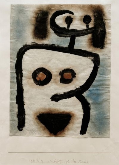 Un rostro también del cuerpo de Paul Klee