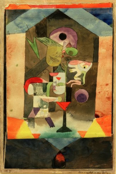Imagen de recuerdo de una concepción de Paul Klee