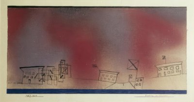 Día Festivo en Invierno de Paul Klee