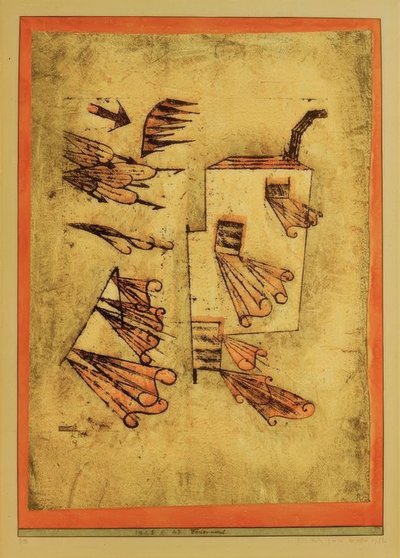 Viento de Fuego de Paul Klee