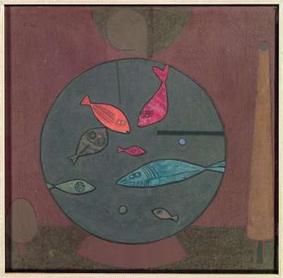 Peces en círculo de Paul Klee