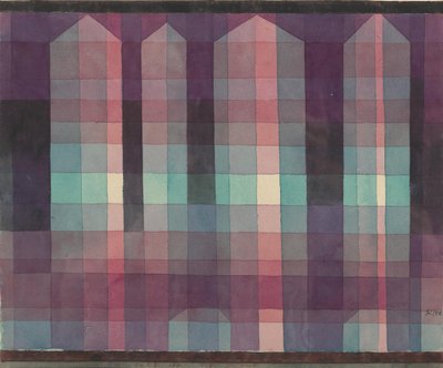 Cuatro Torres, 1923 de Paul Klee