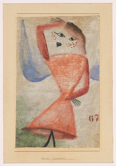 Fragmento nº 67 (Engel) de Paul Klee