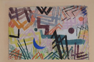 Juego de las fuerzas del paisaje de Lech de Paul Klee