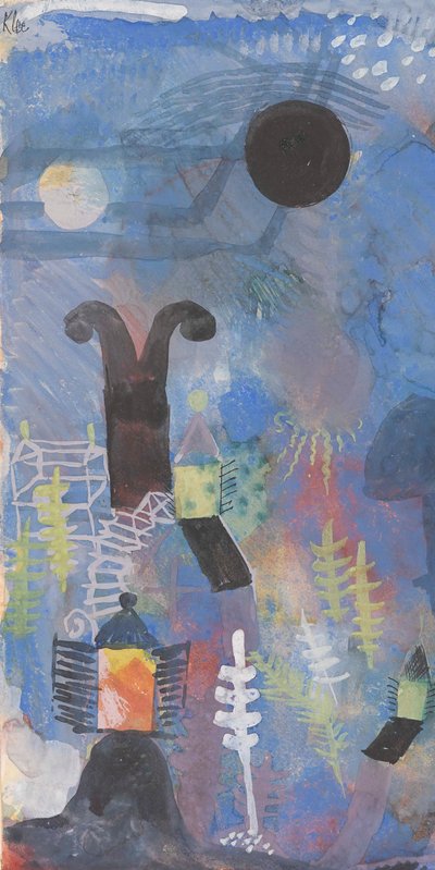 Jardín, 1918 de Paul Klee