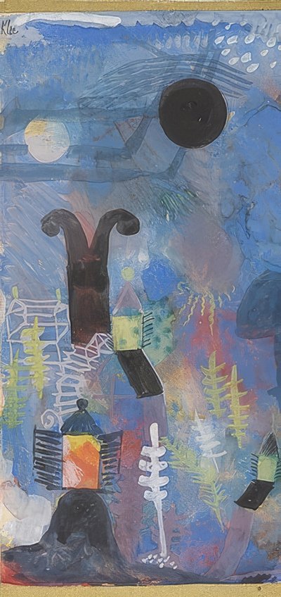 Jardín. 1918 de Paul Klee