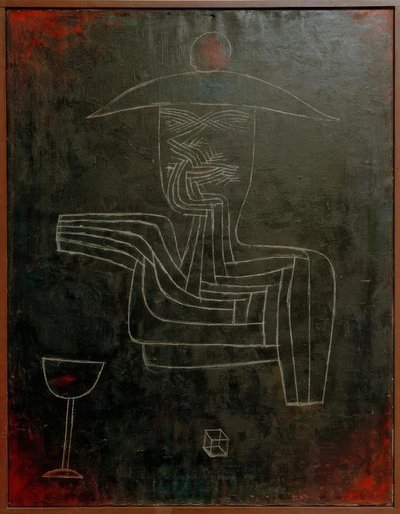 Espíritu con vino y juego de Paul Klee