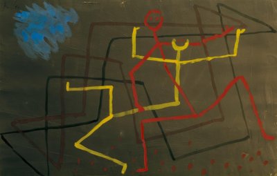 El amarillo sucumbe de Paul Klee