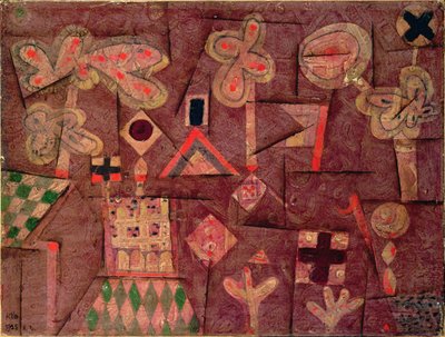 Cuadro de pan de jengibre de Paul Klee