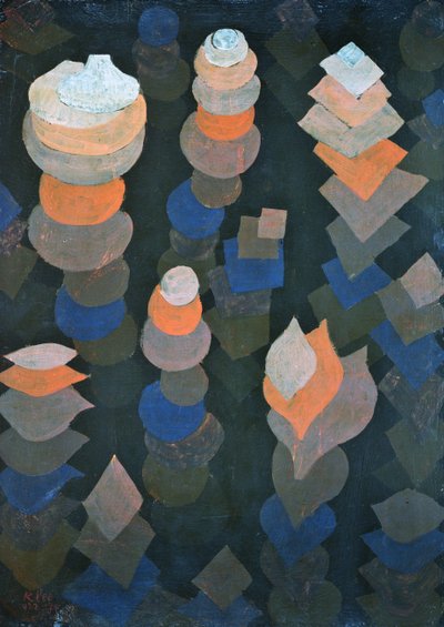 Crecimiento de las plantas nocturnas de Paul Klee