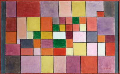 Armonía de la flora nórdica - Pintura de Paul Klee