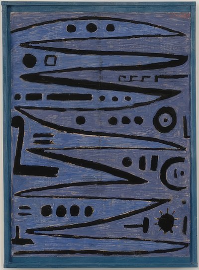 Trazos heroicos. 1938 de Paul Klee