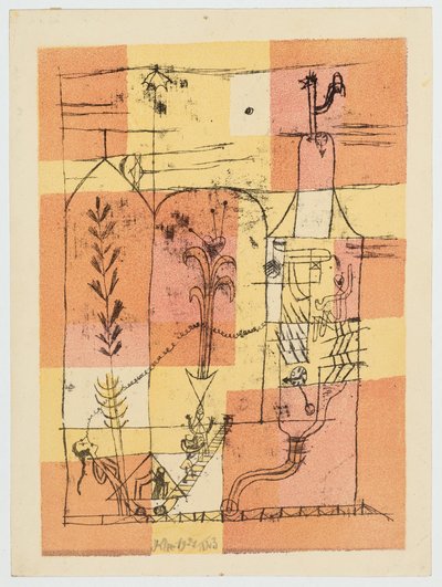 Escena Hoffmanneske, 1921 de Paul Klee
