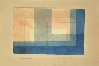 Casa sobre el agua de Paul Klee