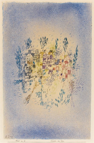 Casas junto al parque de Paul Klee