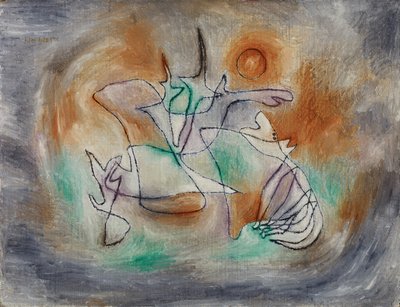 Perro aullador de Paul Klee