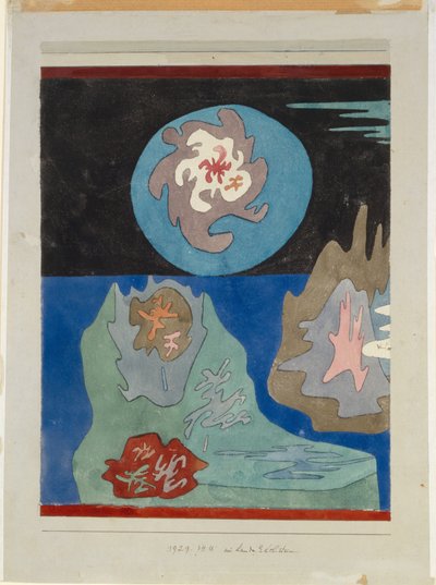 En el país de Edelstein, 1929 de Paul Klee