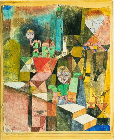 Presentación del milagro, 1916 de Paul Klee