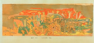 Montaña cultivada de Paul Klee