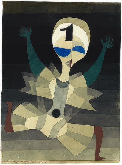 Corredor en la meta. 1921 de Paul Klee