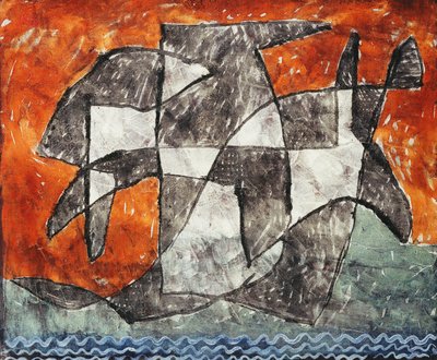 Fantasma del lago; véase Gespenst de Paul Klee