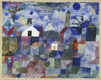 Paisaje en azul de Paul Klee