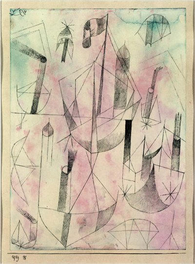 Pequeña fantasía de barco de vapor de Paul Klee