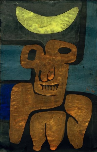 Luna de los bárbaros de Paul Klee
