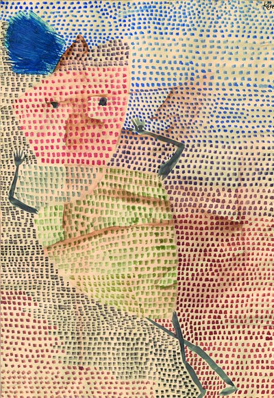 Máscara de Piojo, 1931 de Paul Klee