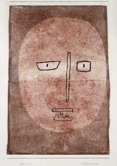Máscara con tres dientes de Paul Klee