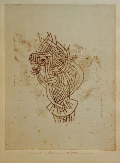 Con la pelota II de Paul Klee
