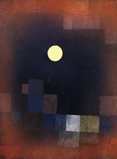 Moonrise; Moonrise de Paul Klee