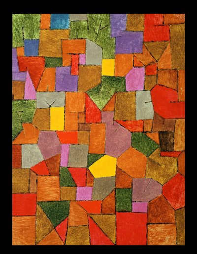 Pueblo de montaña (otoñal) 1934 de Paul Klee