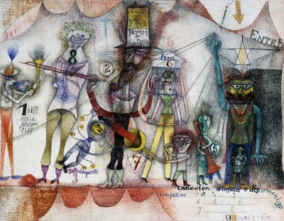 Música en la feria de Paul Klee