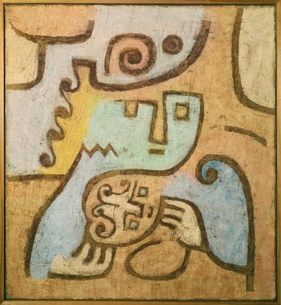 Madre con niño de Paul Klee