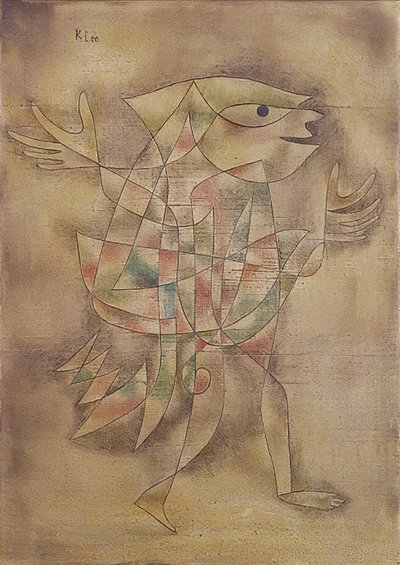 Bufón en trance de Paul Klee