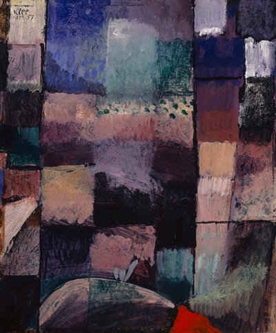 Sobre un motivo de Hammamet de Paul Klee