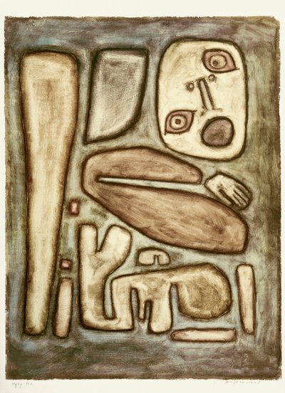 Estallido de miedo III, 1939 de Paul Klee