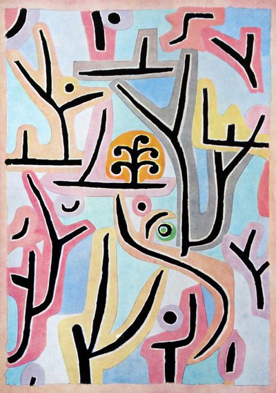 Parque cerca de Lucerna de Paul Klee