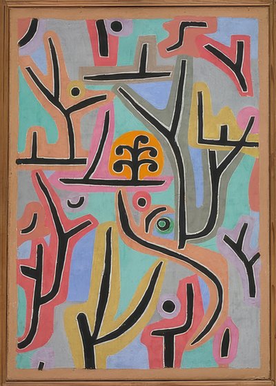 Parque cerca de Lu de Paul Klee