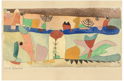 Paisaje del parque de Paul Klee