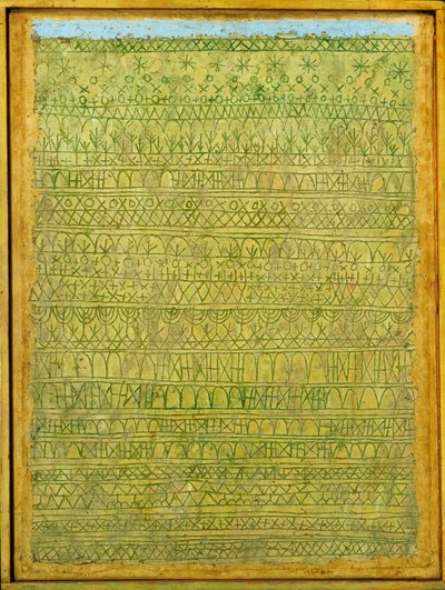 Pastoral(Ritmo) de Paul Klee
