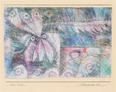 Pflanzen Bild 8.B., 1925 de Paul Klee