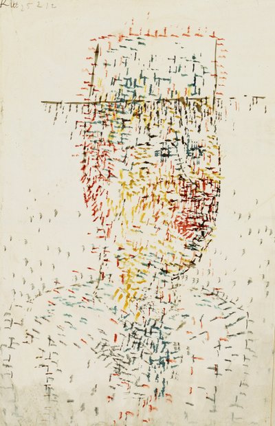 Retrato de un joven de Paul Klee