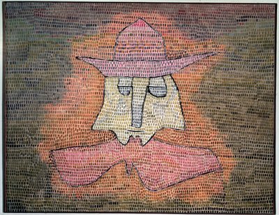 Retrato del reverendo Kol - Pintura de Paul Klee