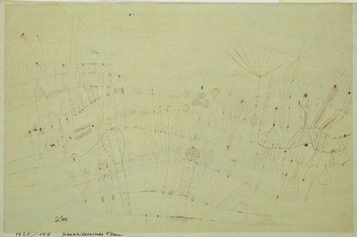 Vegetación prehistórica de Paul Klee