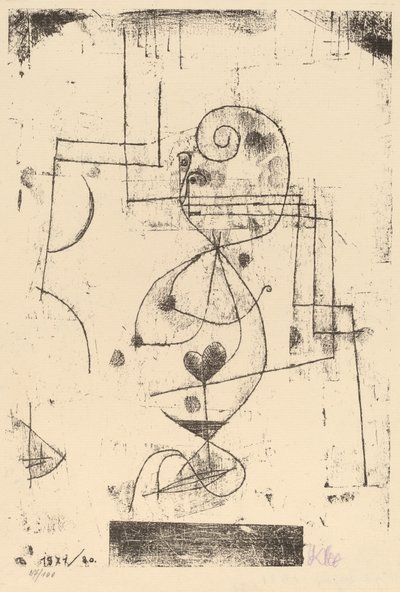 Reina de Corazones de Paul Klee