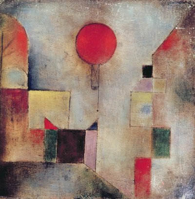 Globo rojo de Paul Klee