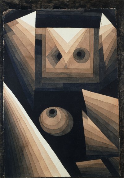 Gradación roja; Gradación roja de Paul Klee